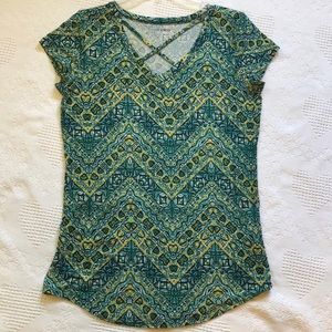 Ultra soft/stretchy green/blue T-shirt from Joe Boxer